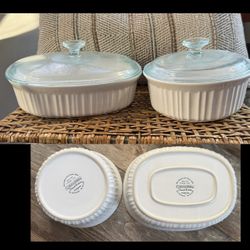 Corning Ware Casserole Dishes 