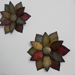 Metal Flower Wall Art
