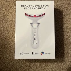 7 Color Beauty Device For Face And Neck