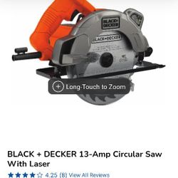 Black And Decker 13 Amp Corded Saw