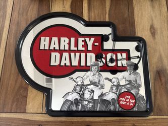 RARE HARLEY DAVIDSON WALL MIRROR MAN CAVE