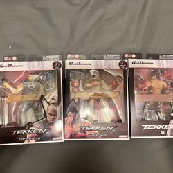 Game Dimensions Tekken Figure Lot