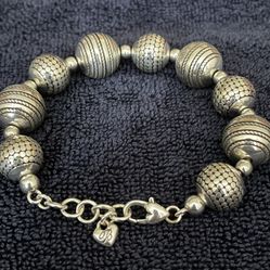 Brighton Silver Balls Bracelet
