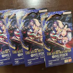 One Piece The Azure Sea’s Seven Sleeved Booster Pack OP14