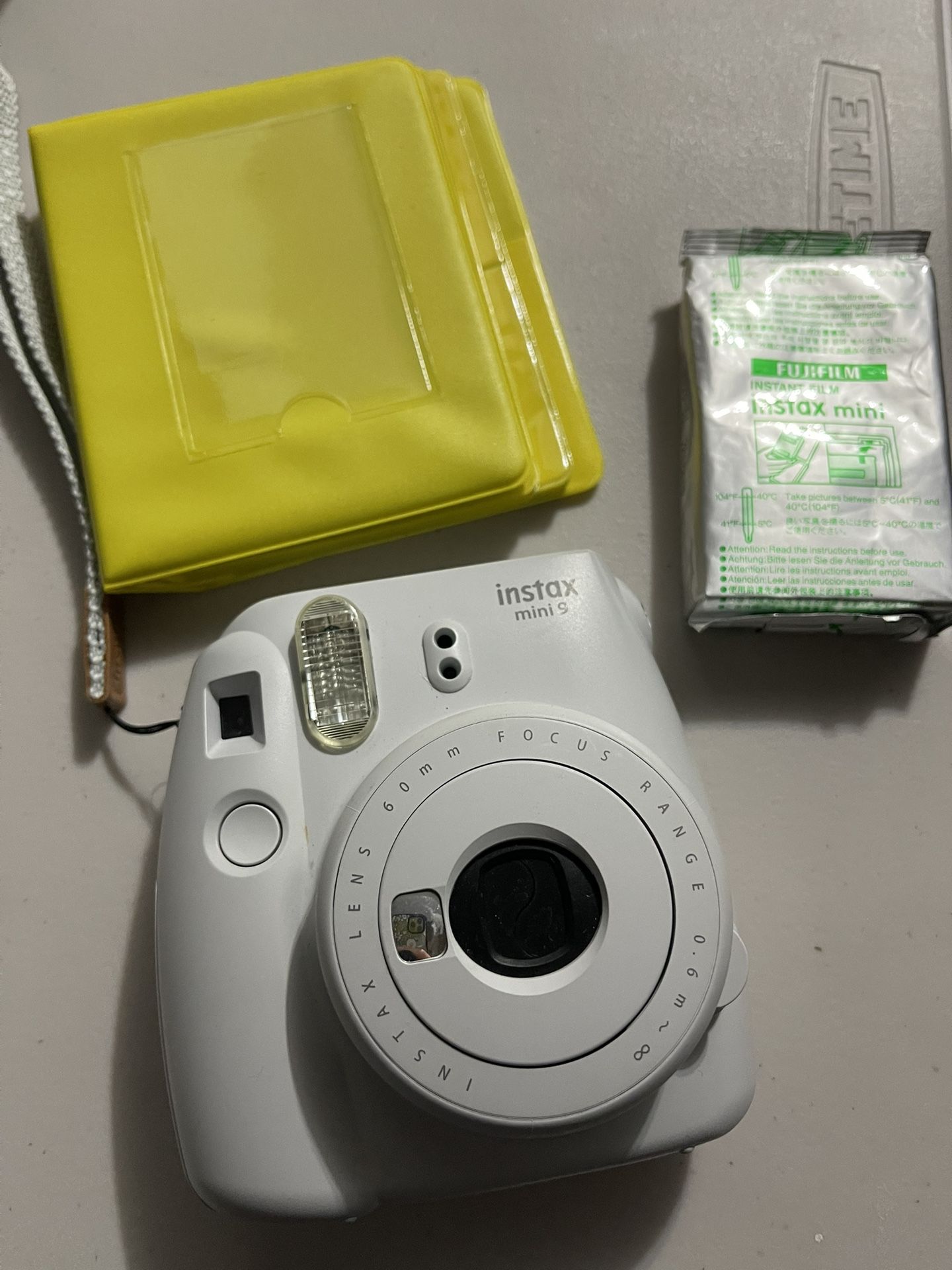 Instax Mini 9 Camera With Album And Film!