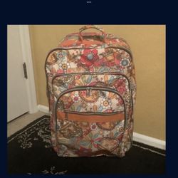 Suitcase.   Camping Organize. Children’s Sleepover