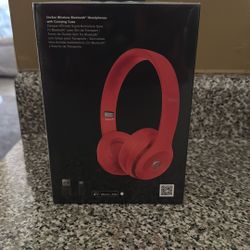 Beats Headphones Red