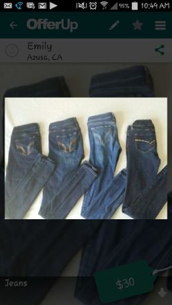Hollister jeans EACH!