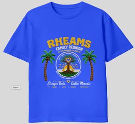Custom kid friendly tshirts with your family name