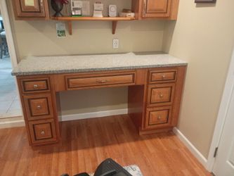 Office desk w/granite top