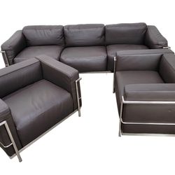 Le corbusier Style Sofa Set