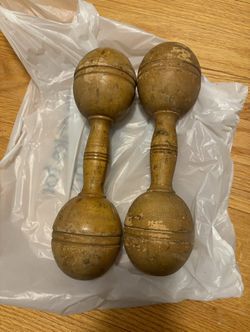 Vintage Set of 1lb Dumbbells