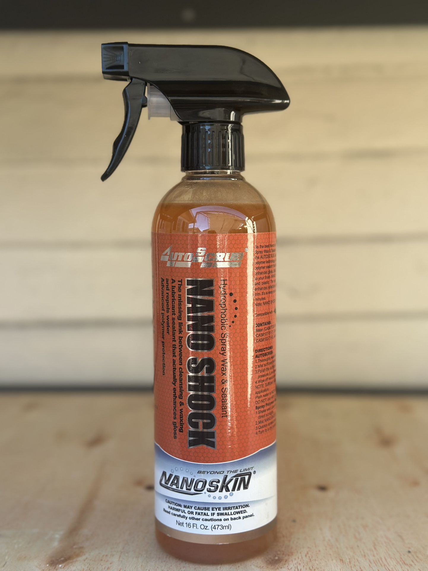 Nanoskin Nano Shock Spray Wax & Sealant 16oz