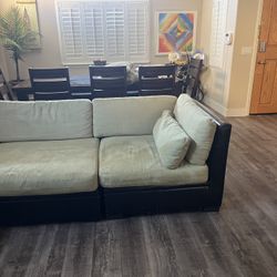 Sectional Sofa And Dining Table