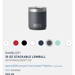 Yeti Rambler (New)
