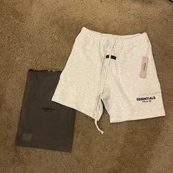 Light Oatmeal Essentials Shorts