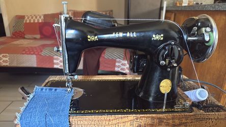 Sew-All Vintage Sewing Machine