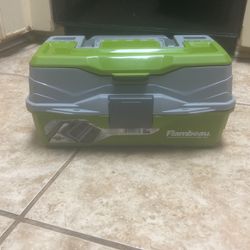 Flambeau Fishing Tackle Box With Tray And Organizers