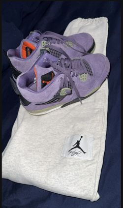 Jordan 4’s Canyon Purple.