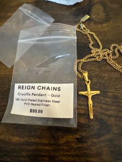 Gold cross