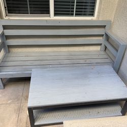 Bench & Table