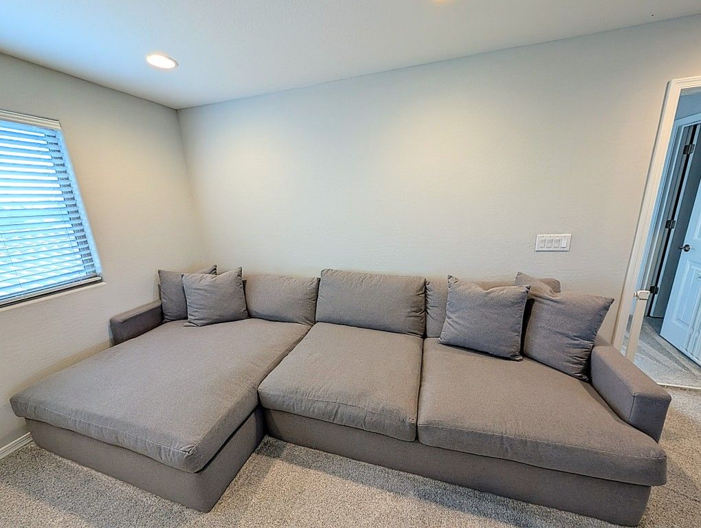 Grey Living Spaces Sectional