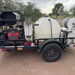 Mi-T-M Trailer Mounted Pressure Washer
