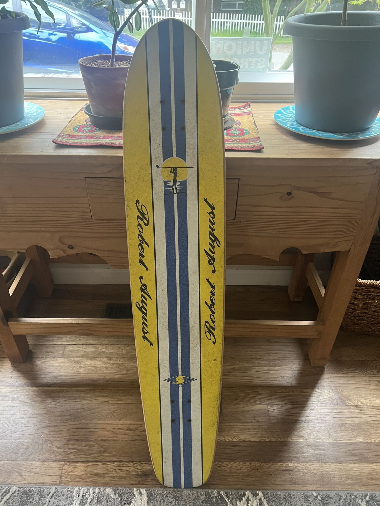 Robert August Longboard/Skateboard (all original)