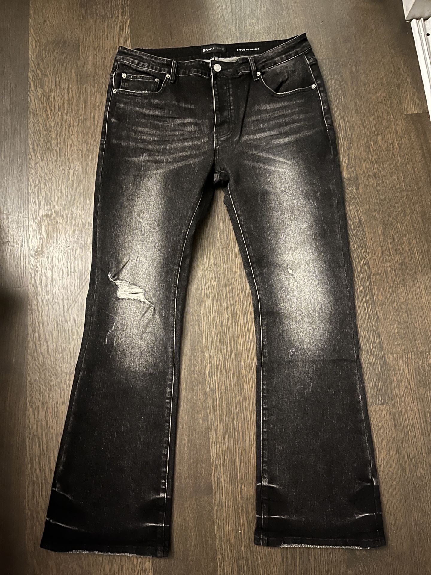 purple jeans 