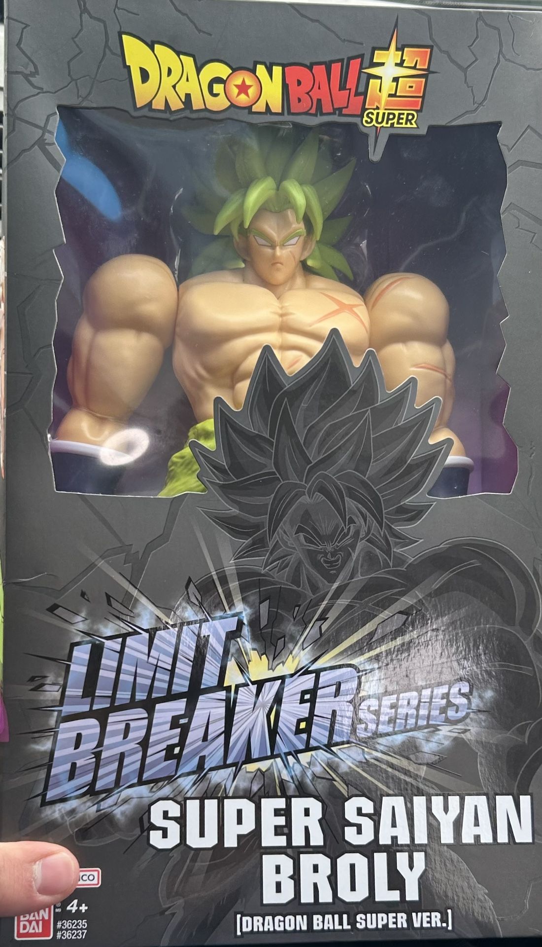 Bandai Figurine Dragon Ball SS Broly Anime Super Limit Breaker Figure 33cm BM-184072