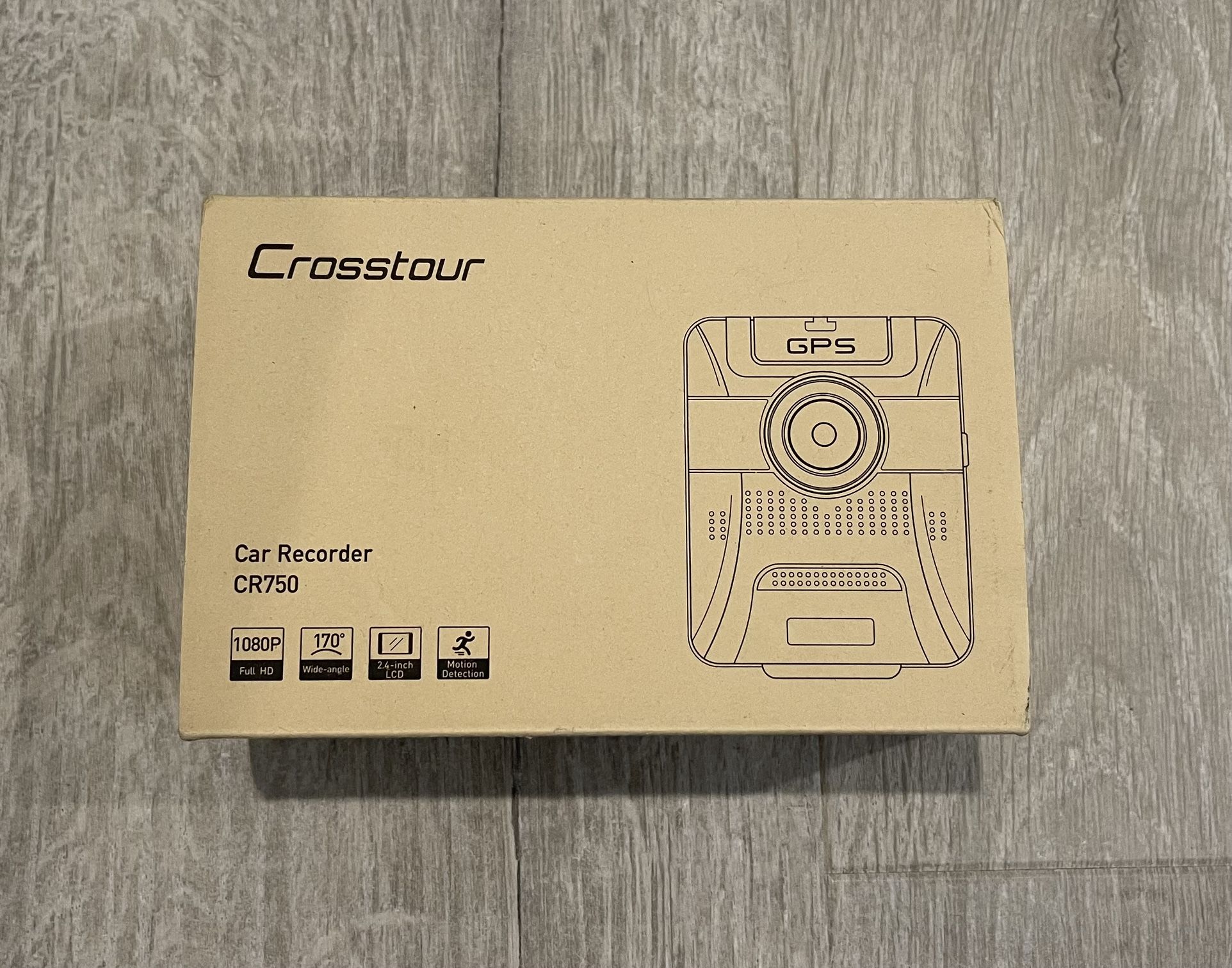 Crosstour GPS Dual Camera Car Recorder/ Dash Cam