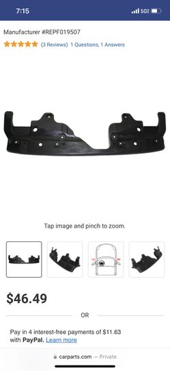 Front Upper Bumper For Mustang 