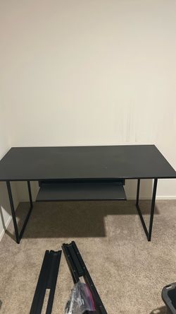 63 in Black Computer Desk