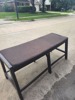 BANCA DE MADERA PARA SU ENTRADA FARMHOUSE DECOR 5 FT LONG WOODEN ENTRANCE BENCH