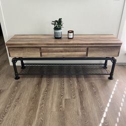 Furniture of America Industrial TV Stand/Media Console - Brand New 