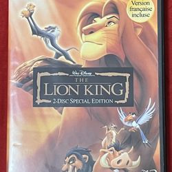 Walt Disney The Lion King FRENCH Version DVD