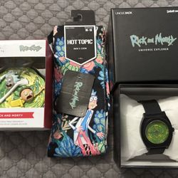 Rick and Morty Watch, Socks and Ornament