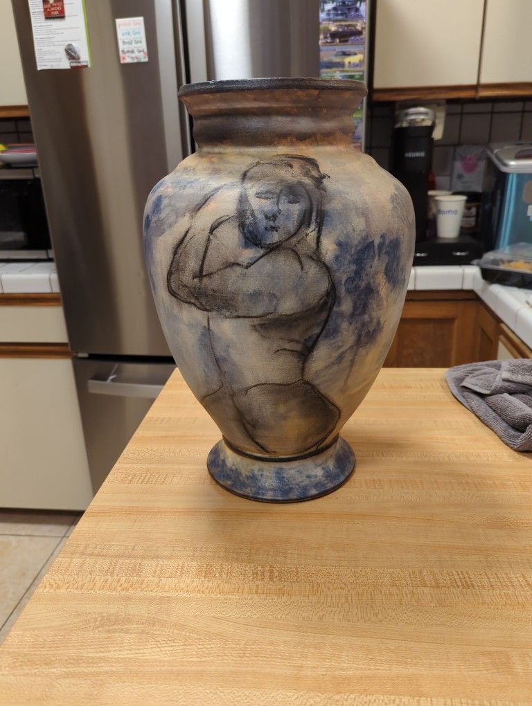 Pottery Vase Large