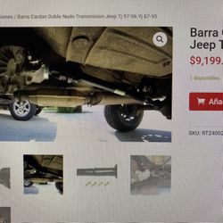 Jeep Wrangler Tj OEM Rear Drive Shaft Center 2021 