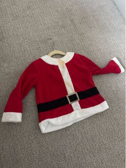 Santa Clause Toddler Top 4T