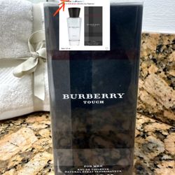Burberry “Touch” Cologne For Men 3.3oz 