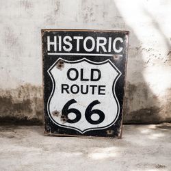 Vintage Route 66 Sign