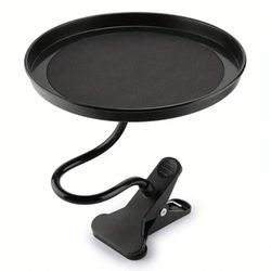A Versatile ABS Car Tableware Tray, Adjustable 360 Degrees, Non-slip, Can Store Drinks And Snacks, Suitable for Various Model Sizes, Durable Car Inter
