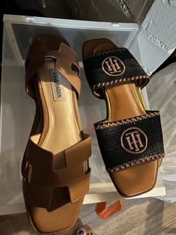Women’s Tommy hillfiger and Steve Madden sandals
