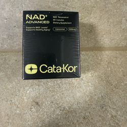 NAD+ Advanced CataKor - Suplemento antioxidante 60 cápsulas / Antioxidant Supplement 60 Capsules