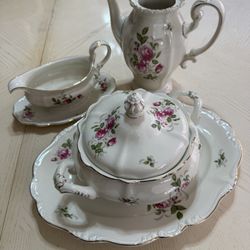 Porcelain Saucer And Plate