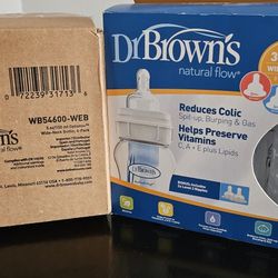 Dr Brown's Bottles- New Never Used
