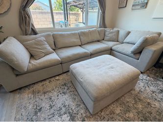 6 pieces - light gray section set