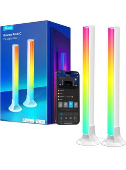 NEW Govee RGBIC Smart App Control TV Gaming Light Bars 15 Inches Wifi TV Lights