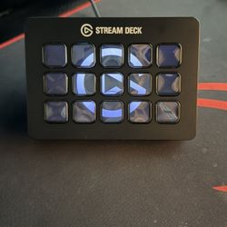 Elgato Stream Deck (15-Key)Excellent Condition, Fully Functional